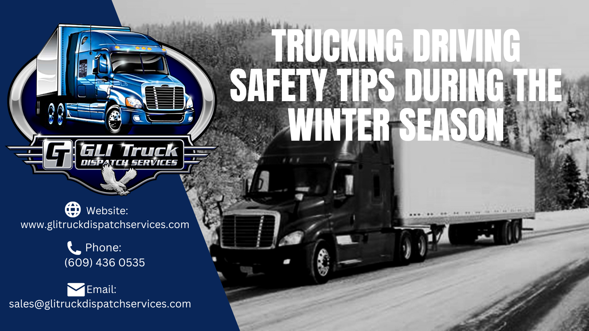 Trucking driving safety tips during the winter season