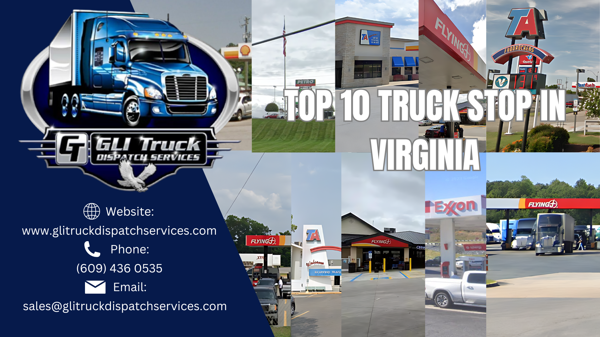 Truck Stops in Virginia- Top 10