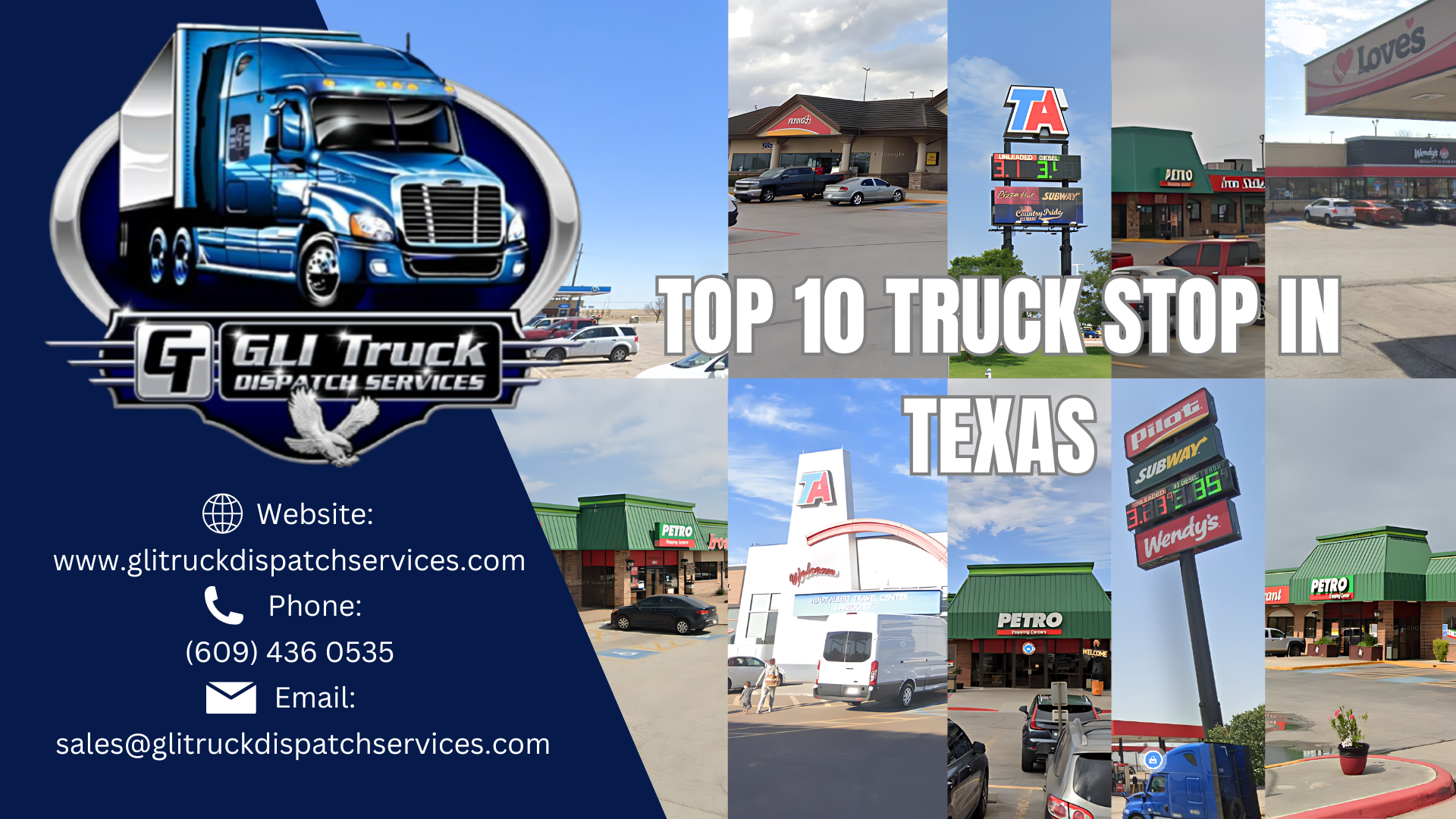 Top 10 Truck Stop in Texas