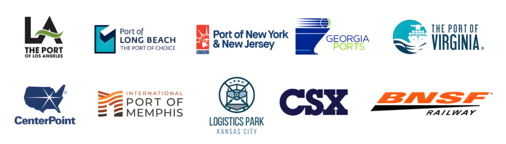 Some of US Largest Container Ports and Intermodal Rail Terminals